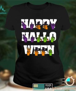 American Sign Language Pride Asl Halloween Shirt