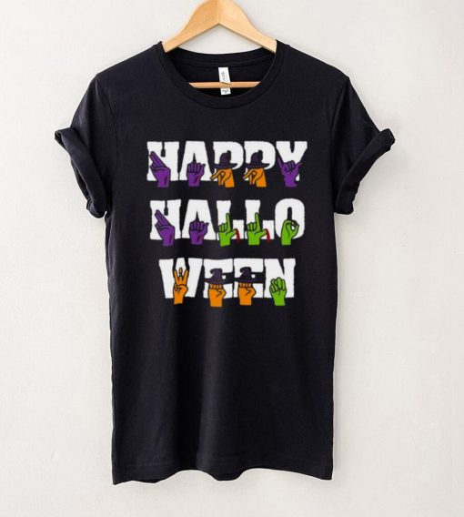 American Sign Language Pride Asl Halloween Shirt