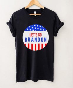 Anti Joe Biden Lets Go Brandon American Flag Impeach 46 T Shirt