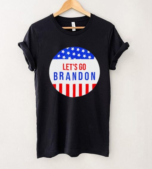 Anti Joe Biden Lets Go Brandon American Flag Impeach 46 T Shirt