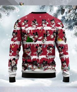 Atlanta Falcons Mickey NFL American Football Ugly Christmas Sweater Sweatshirt Party