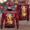Minnesota Vikings NFL American Football Team Logo Cute Winnie The Pooh Bear 3D Ugly Christmas Sweater Shirt For Men And Women On Xmas