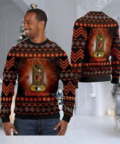 Baltimore Orioles World Series Champions MLB Cup Ugly Christmas Sweater Sweatshirt Holiday Party 2021 Plus Size For Men Women On Xmas Party