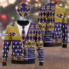 Los Angeles Chargers NFL American Football Team Cardigan Style 3D Men And Women Ugly Sweater Shirt For Sport Lovers On Christmas
