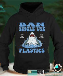 Ban Single Use Plastic   Ocean Friendly Conservation T Shirt
