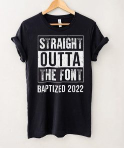Baptized in Christ 2022 Funny Christian Baptism T Shirt