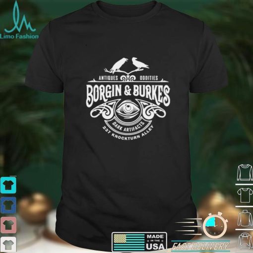 Borgin and Burkes Unusual and Ancient Wizarding Artefacts Wizard shirt