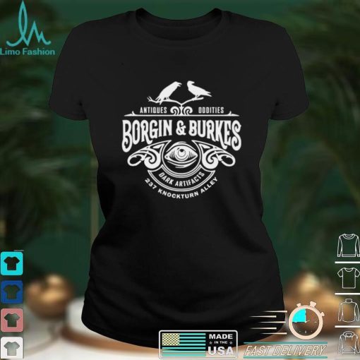 Borgin and Burkes Unusual and Ancient Wizarding Artefacts Wizard shirt