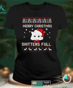 Cat Merry Christmas Shitters Full Christmas T shirt