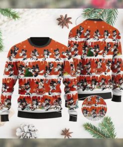 Chicago Bears Mickey NFL American Football Ugly Christmas Sweater Sweatshirt Party