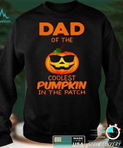 Dad Of The Coolest Pumpkin In The Patch Matching Halloween T Shirt