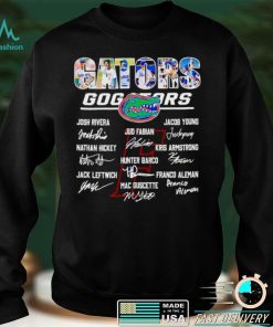 Florida Gators Go Gators signatures shirt