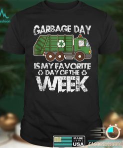 Funny Garbage Truck Waste Garbage Day Favorite Day Quote Tank Top