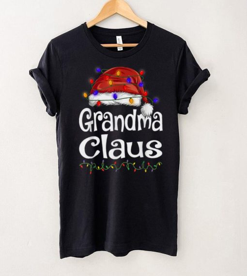 Funny Santa Grandma Claus Christmas Matching Family T Shirt