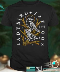 Gold Ladybird tattoos birds shirt