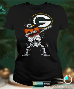 Green Bay Packer Skull Halloween Shirt