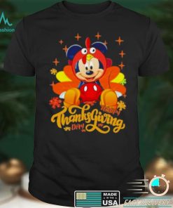 Happy Thanks Giving Day Mickey Mouse Autumn Shirt