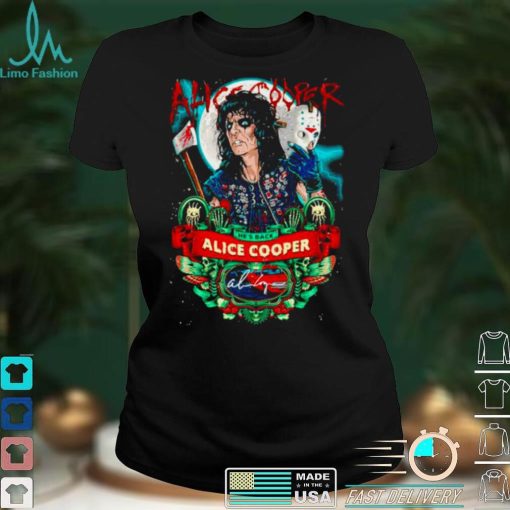 Hes Back Alice Cooper shirt