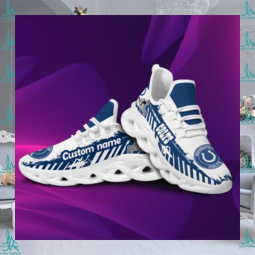 IndianapIndianapolis Colts American NFL Football Team Helmet Logo Custom Name Personalized Men And Women Max Soul Sneakers Shoes For Fans Copyolis Colts American NFL Football Team Helmet Logo Custom Name Personalized Men And Women Max Soul Sneakers Shoes For Fans Copy