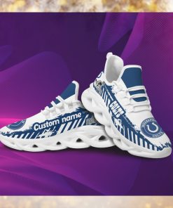 Indianapolis Colts American NFL Football Team Helmet Logo Custom Name Personalized Men And Women Max Soul Sneakers Shoes For Fans Copy