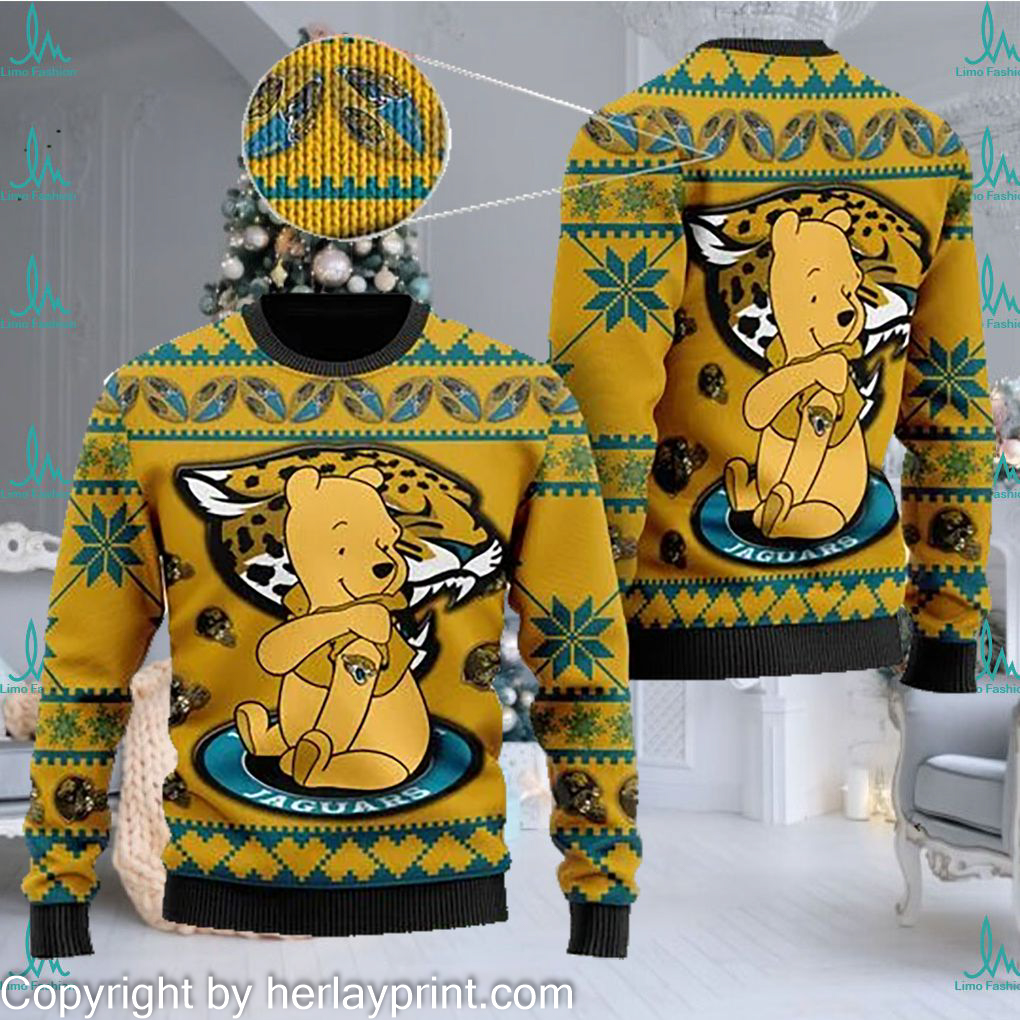 Jacksonville Jaguars NFL American Football Team Cardigan Style 3D Men And  Women Ugly Sweater Shirt For Sport Lovers On Christmas - Limotees