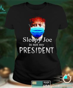 Joe Biden Traitor sleepy Joe is not my president Halloween shirt