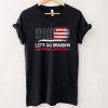 Lets Go Brandon 8646 Retro American Flag Impeach Biden Shirt