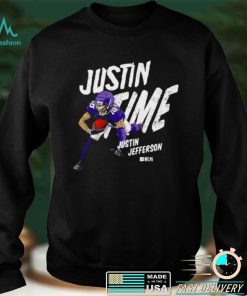 Justin Jefferson Justin Time Minnesota Vikings shirt