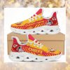 Kansas City Chiefs American NFL Football Team Helmet Logo Custom Name Personalized Men And Women Max Soul Sneakers Shoes For Fan
