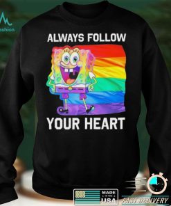 LGBT Stitch always follow your heart shirt