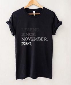 Legend November 1954 67th Birthday Decorations 67 Years Old T Shirt