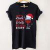 Lets Drink Wine And Bake Holiday Stuff Christmas Drinking T Shirt