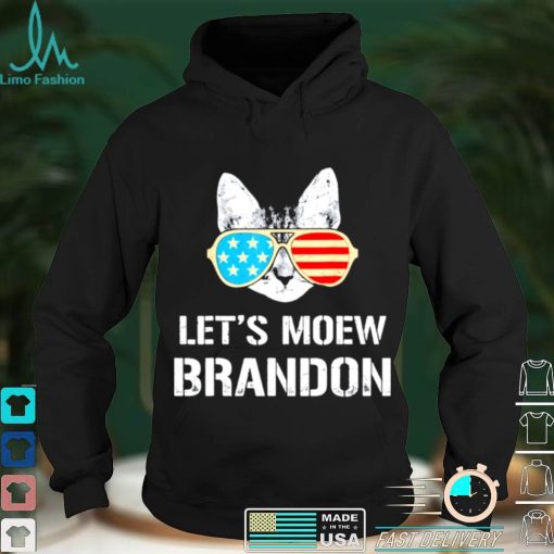 Lets Go Brandon Cat Lets Meow Brandon Shirt