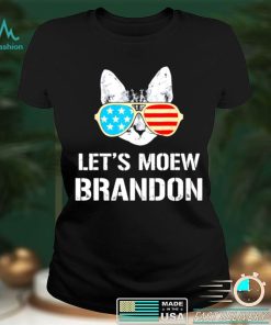Lets Go Brandon Cat Lets Meow Brandon Shirt