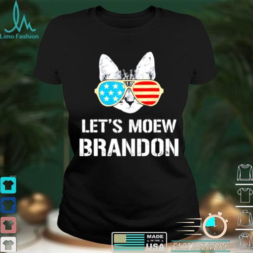Lets Go Brandon Cat Lets Meow Brandon Shirt