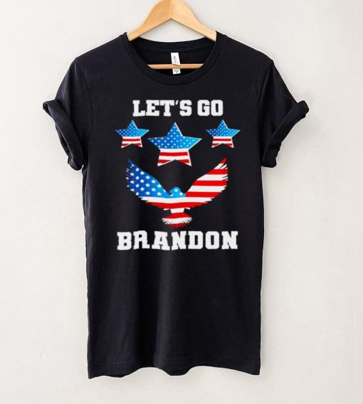 Lets Go Brandon Chant FJB Eagle US Flag shirt