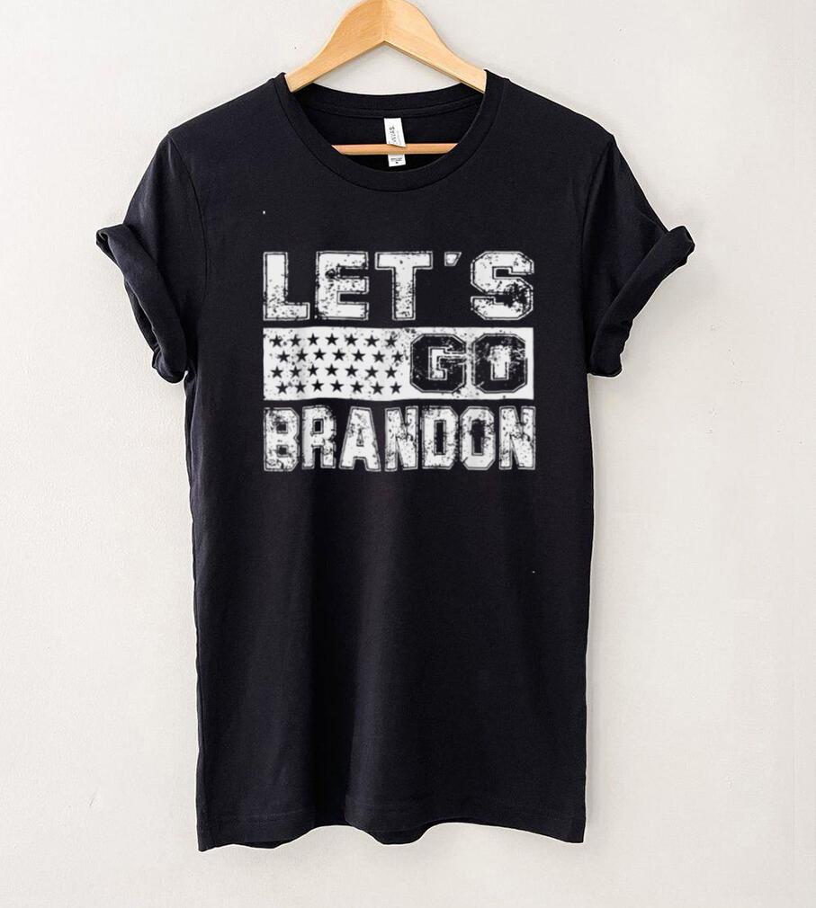 Lets Go Brandon Conservative Anti Liberal US Flag T Shirt 17