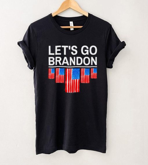 Lets go brandon Joe Biden chant impeach 46 us flag shirt