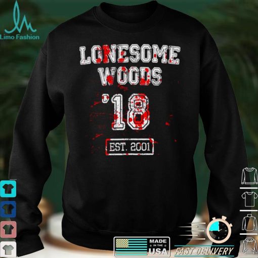 Lonesome Woods 18 est 2001 shirt