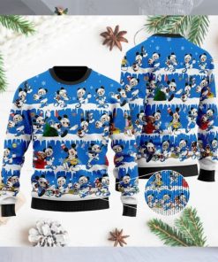 Los Angeles Chargers Mickey NFL American Football Ugly Christmas Sweater Sweatshirt Party