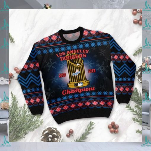 Toronto Blue Jays World Series Champions MLB Cup Ugly Christmas Sweater Sweatshirt Party
