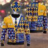 Los Angeles Rams NFL American Football Team Logo Cute Winnie The Pooh Bear 3D Ugly Christmas Sweater Shirt For Men And Women On Xmas