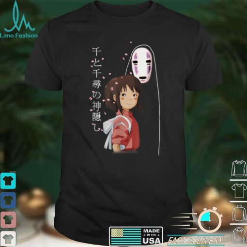 Love Spirited Arts Aways Anime Vaporware Face No For Fantasy T Shirt