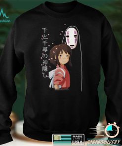 Love Spirited Arts Aways Anime Vaporware Face No For Fantasy T Shirt