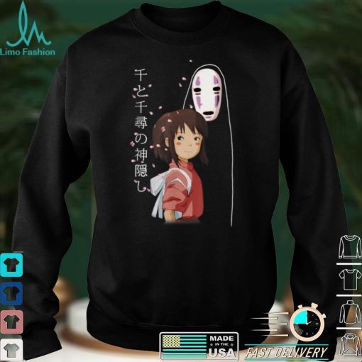 Love Spirited Arts Aways Anime Vaporware Face No For Fantasy T Shirt