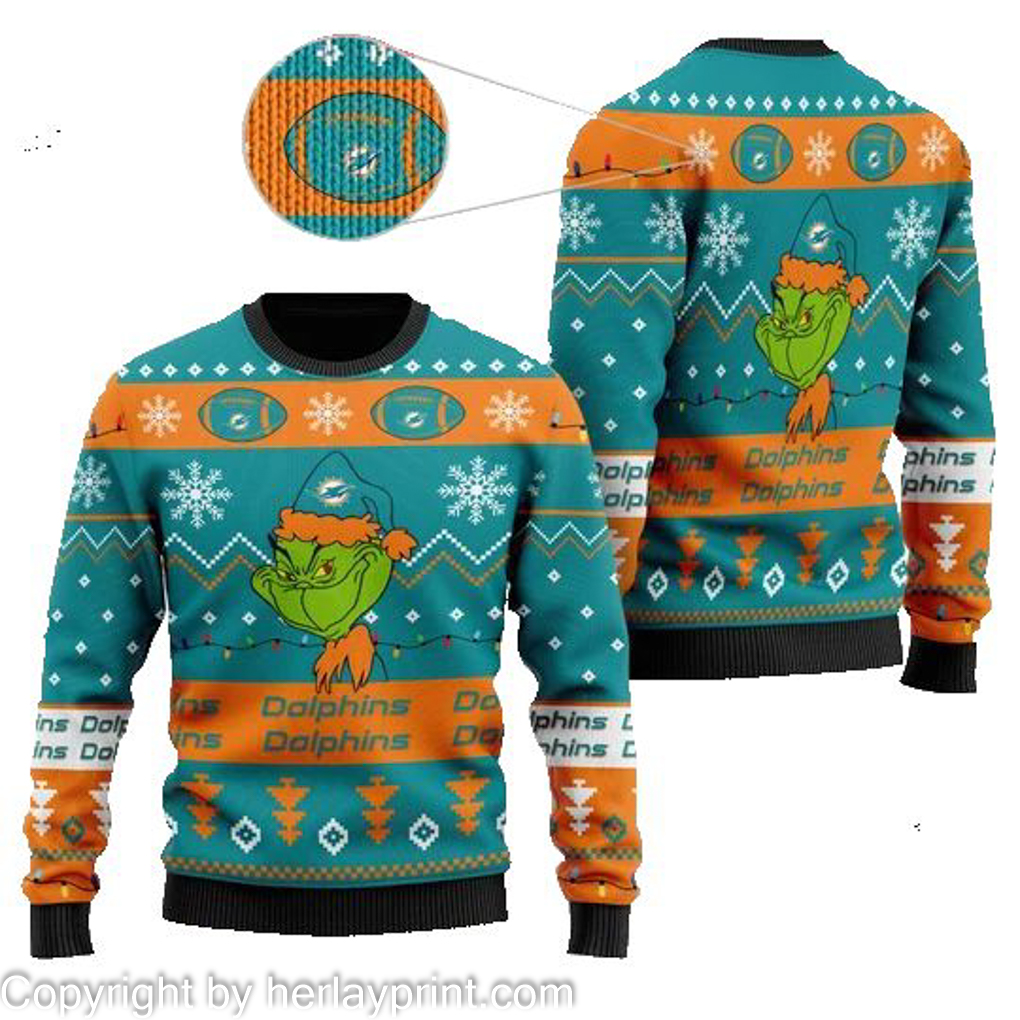 Denver Broncos American NFL Football Team Logo Cute Grinch 3D Men And Women  Ugly Sweater Shirt For Sport Lovers On Christmas - Limotees