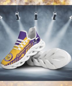 Minnesota Vikings American NFL Football Team Helmet Logo Custom Name Personalized Men And Women Max Soul Sneakers Shoes For Fan