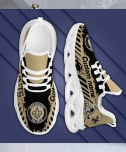 New Orleans Saints American NFL Football Team Helmet Logo Custom Name Personalized Men And Women Max Soul Sneakers Shoes For Fan