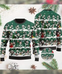 New York Jets Mickey NFL American Football Ugly Christmas Sweater Sweatshirt Party