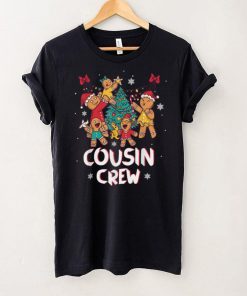 Official Cousin Crew Santa and Friends Christmas Boys Girls Kids Xmas T Shirt